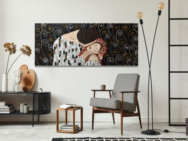 Tableau El Beso de Klimt 2