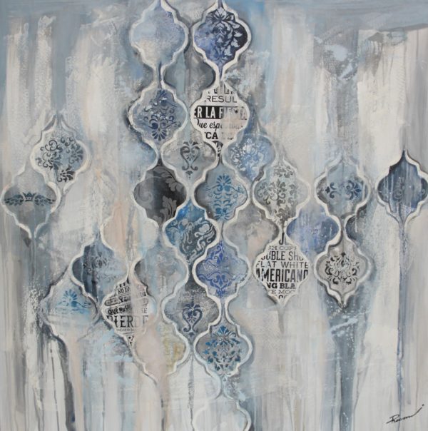 Tableau Fashion Azul – Image 2