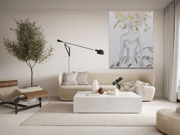 Mujer Árbol Painting 1