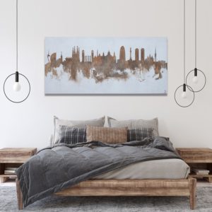 Cuadro Barcelona Skyline 2