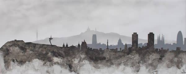 Tableau Barcelona Skyline 3 – Image 2