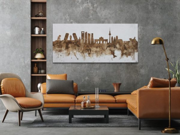 Tableau Madrid Skyline M