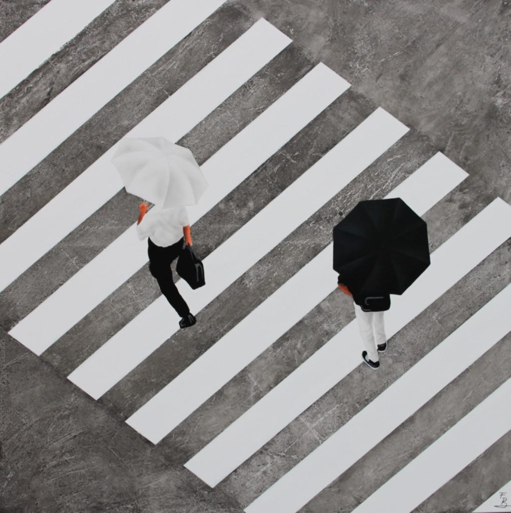paintings zebra crossing 3