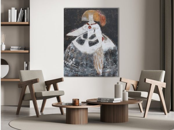 Menina Vintage Painting
