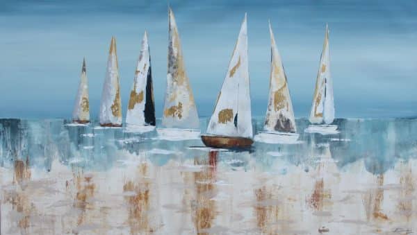 Painting Veleros Azules - Image 2