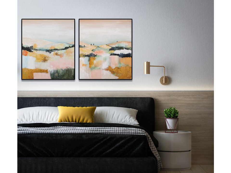 La Toscana 1 y 2 Painting